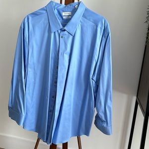 Calvin Klein Men’s dress shirt. Size 22 34/35 5xl